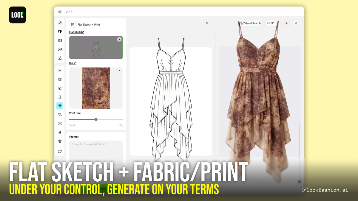 Redefine Fabric and Print Creation with LOOK AI
