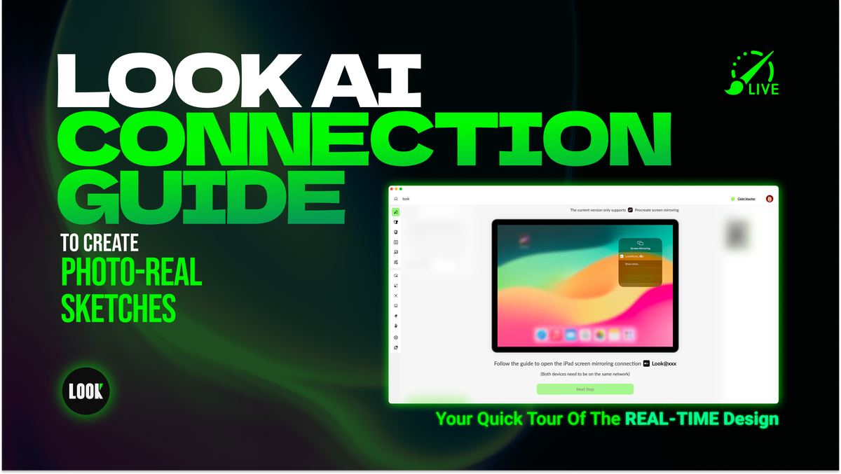 AI Real-Time Sketch Generator Connection Guide