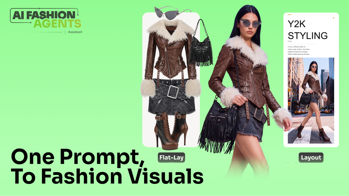 One Prompt, Get Complete Fashion Visuals with LOOK AI Agents