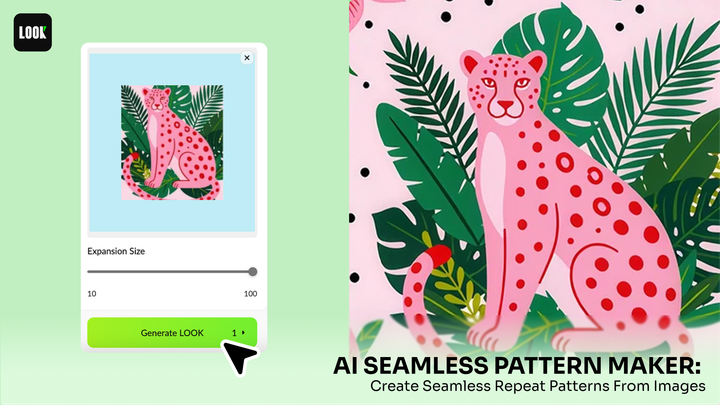 AI Seamless Pattern Maker: Create seamless repeat patterns from Images