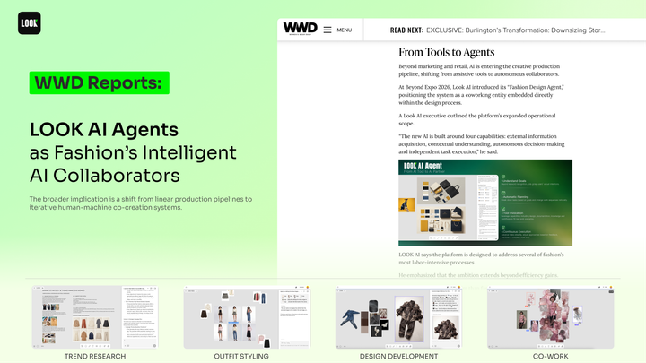 LOOK AI Agents as Fashion’s Intelligent AI Collaborators,  Reports WWD
