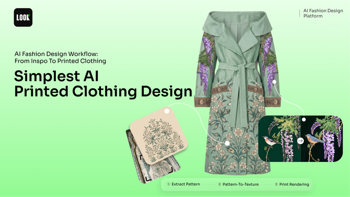 AI Printed Clothing Design Workflow